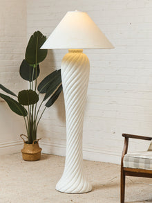 Post Modern Twisted plaster Floor Lamp