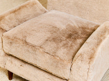 Maddox Chair in Faux Fur Fawn