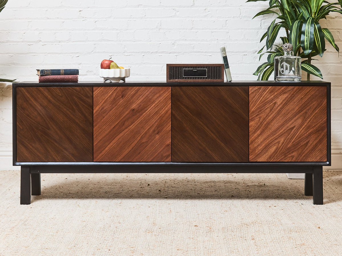 Sloane Walnut Credenza Sideboard
