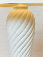 Post Modern Twisted plaster Floor Lamp