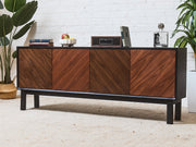 Sloane Walnut Credenza Sideboard