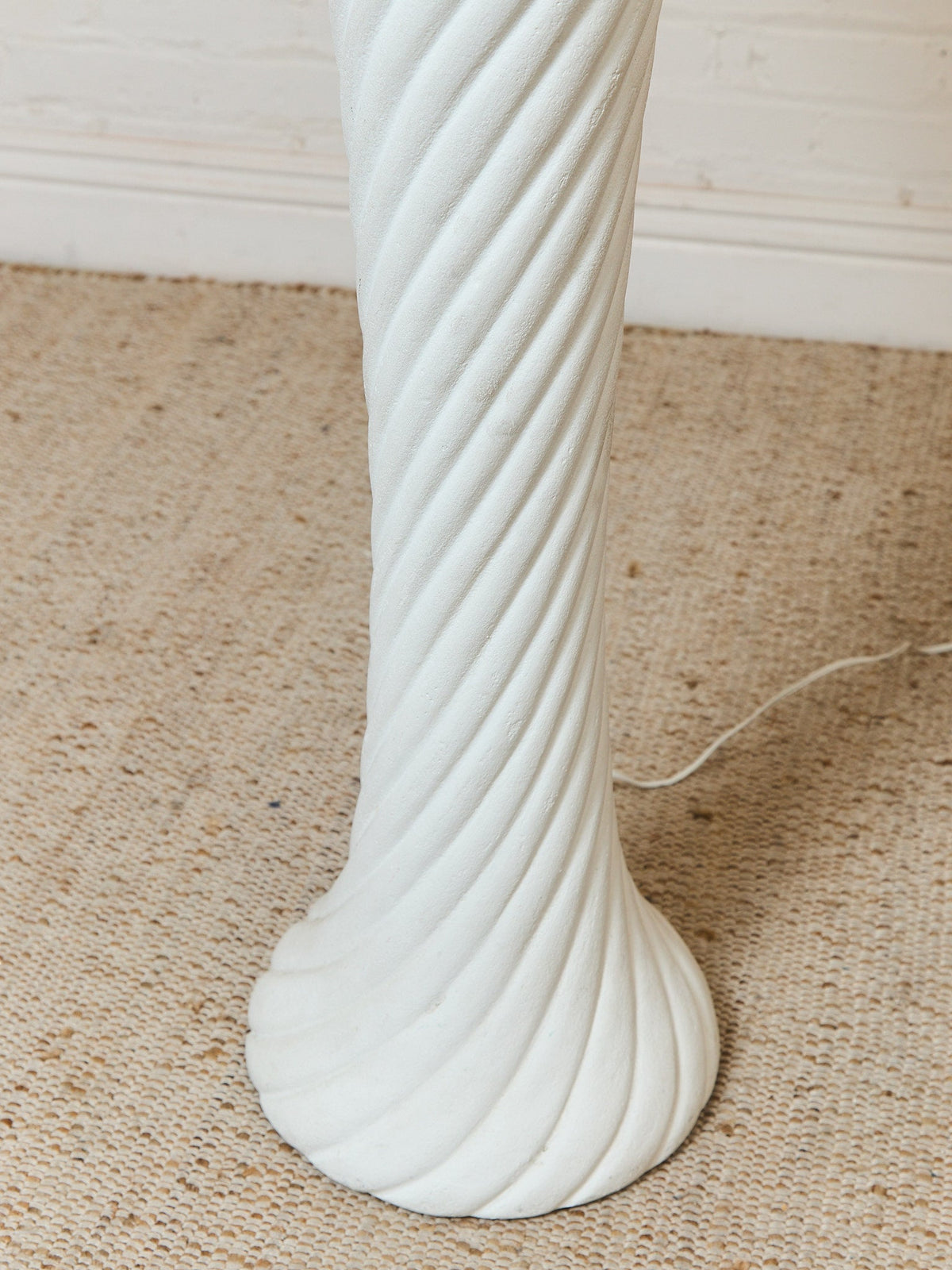 Post Modern Twisted plaster Floor Lamp