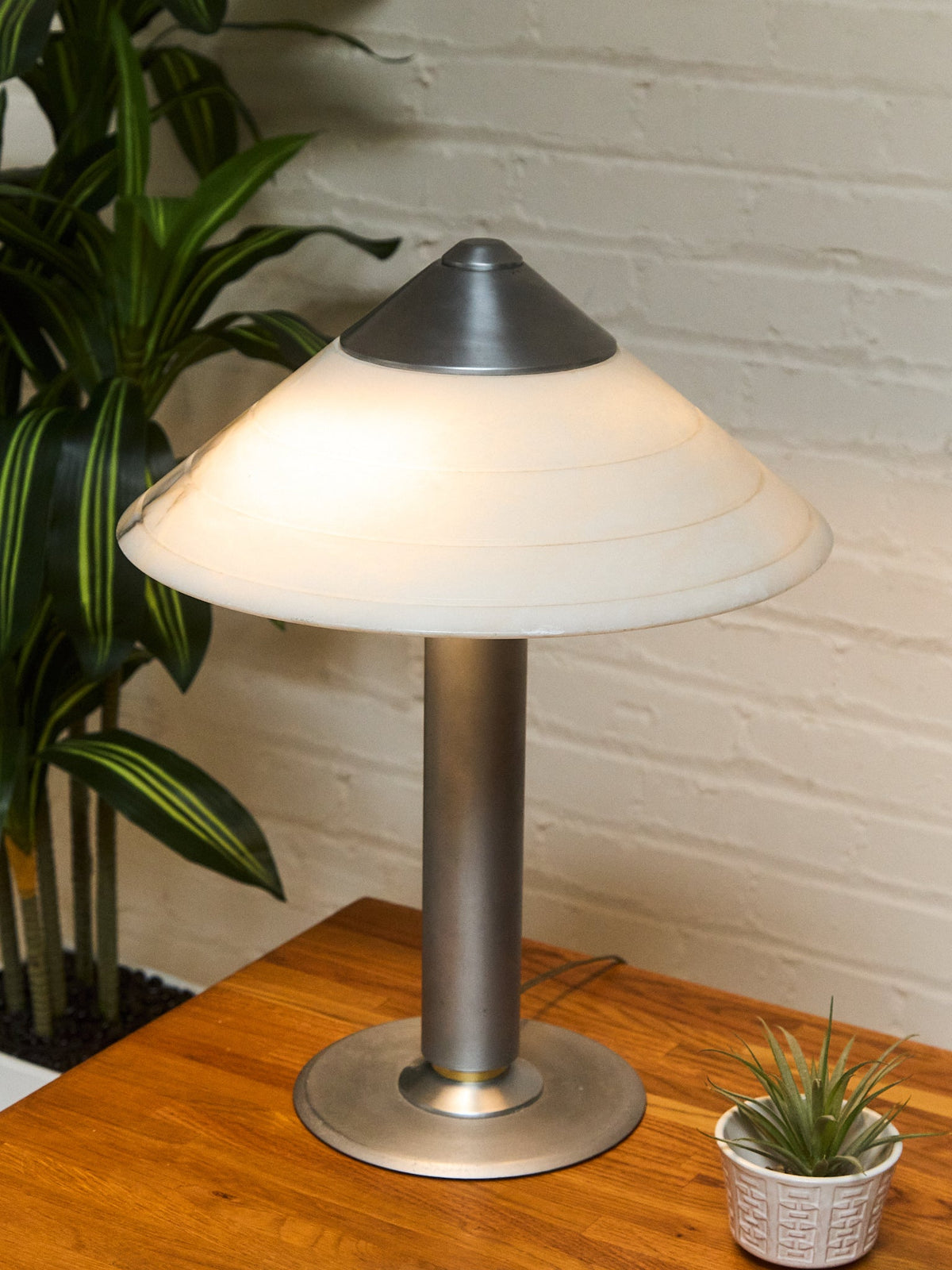 Art Deco Alabaster Shade Table Lamp by Boyd lighting