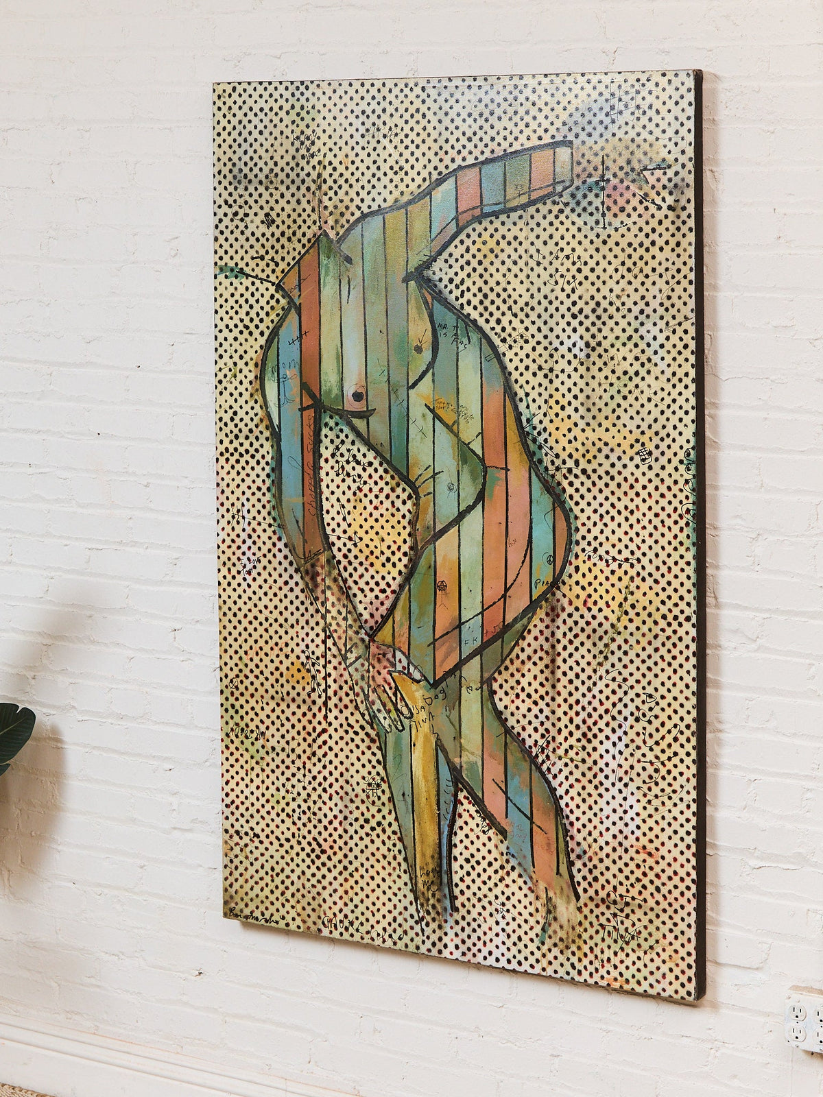 Contemporary Large Masculine Nude by Barminski