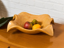 Sculpted Japanese Maple Wood Bowl