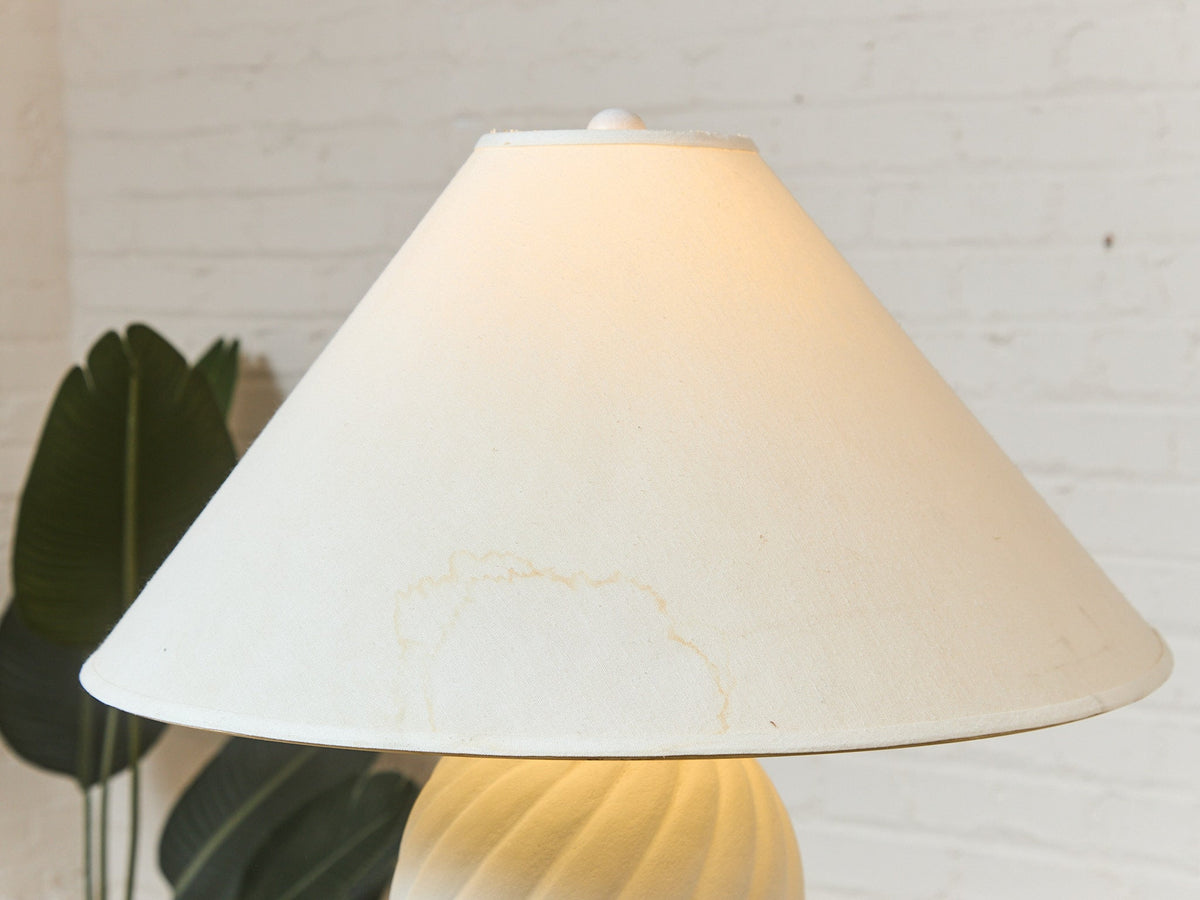 Post Modern Twisted plaster Floor Lamp