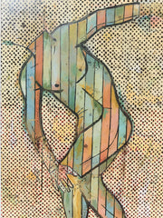 Contemporary Large Masculine Nude by Barminski