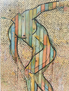 Contemporary Large Masculine Nude by Barminski