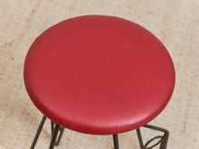 Set of Four Iron Bar Stools by Frederic Weinberg