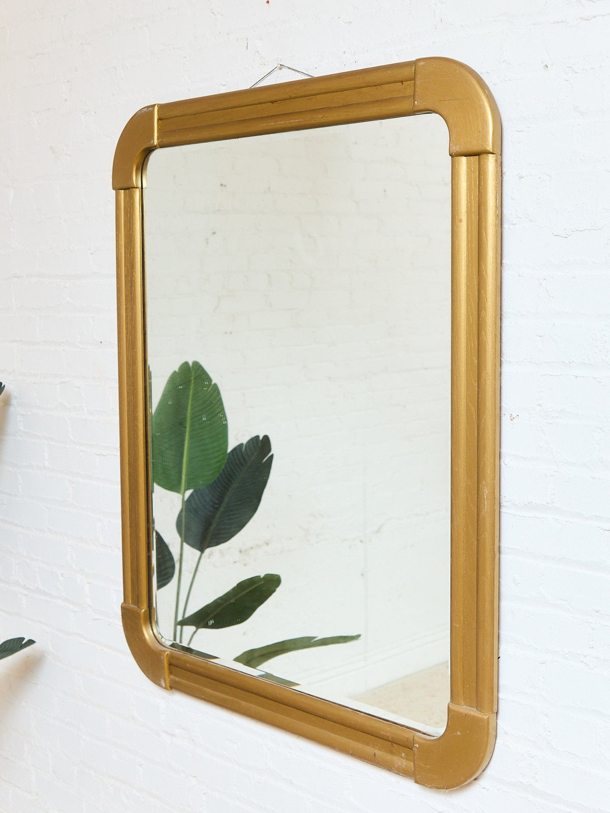 Large Deco Style Vintage Mirror