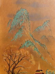 Vintage Asian Scene 1960’s Mid Century