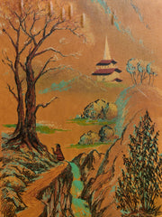 Vintage Asian Scene 1960’s Mid Century