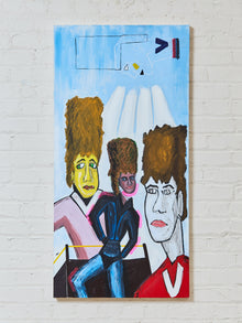 The Wrestlers Painting