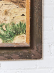 Grand Canyon Vintage Oil Painting