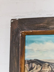 Grand Canyon Vintage Oil Painting
