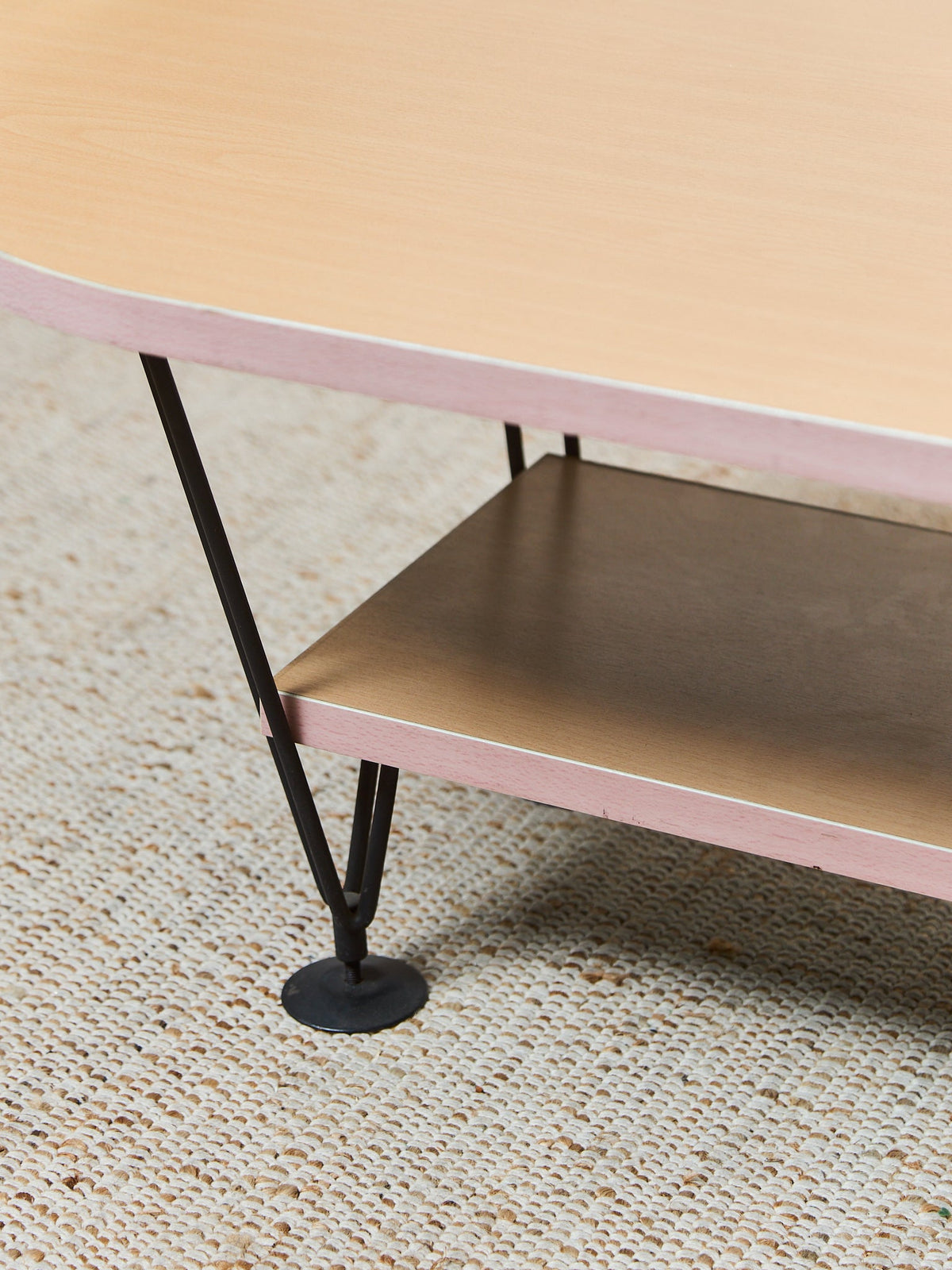 Post Modern Oval Coffee Table