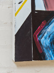 The Wrestlers Painting