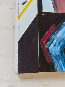 The Wrestlers Painting