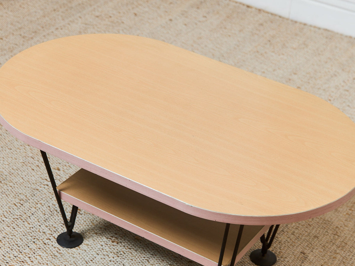 Post Modern Oval Coffee Table
