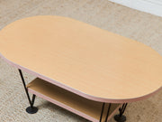 Post Modern Oval Coffee Table
