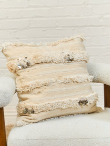 Boho Pillow with Sequin
