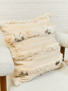 Boho Pillow with Sequin