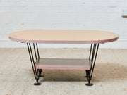 Post Modern Oval Coffee Table