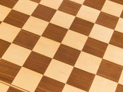 Checker, Blonde and Walnut Dining Table
