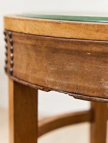 Art Deco Table with Glass Top