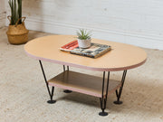 Post Modern Oval Coffee Table