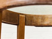 Art Deco Table with Glass Top