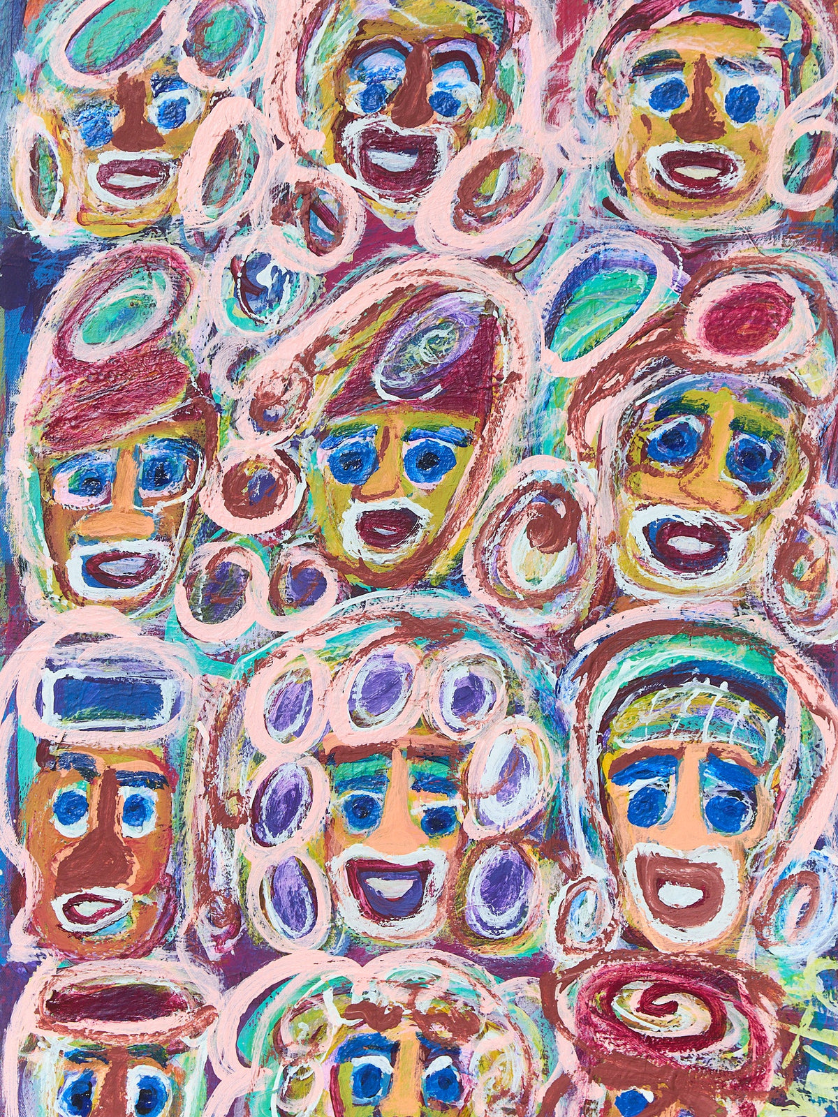 Yeniza People Painting