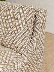 Atlas Swivel Chair in Joplin Burlap