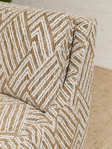 Atlas Swivel Chair in Joplin Burlap