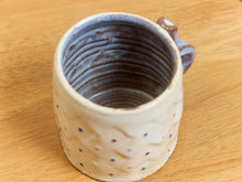Memphis style design Mug.  Handmade by Artist Steven Portigal