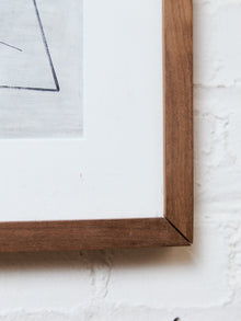 Geometrical Abstraction Gouache by Christopher Mark Brennan