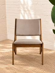 Catalina Lounge Chair in Warm Brown