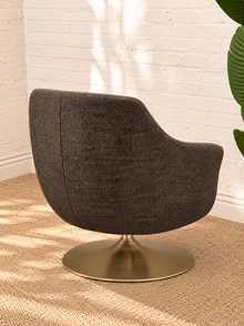 Cleo Lounge Chair in Mocha