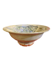 Studio Bowl with Hand Painted Fish