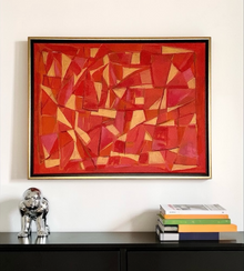 Fragmented Field Original Abstract Painting