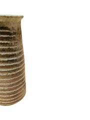 Studio Stoneware Stripped Vase by John West
