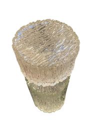 Brutalist Glass Decanter