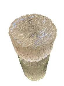 Brutalist Glass Decanter