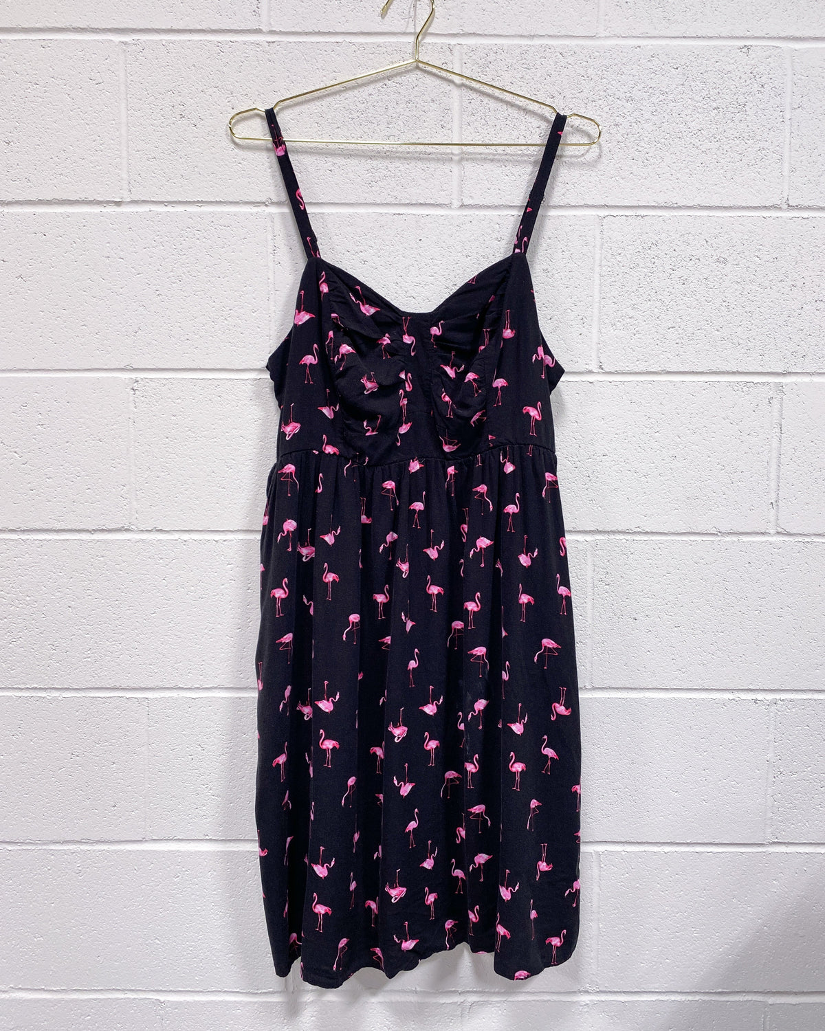 Torrid Pink Flamingo Summer Dress (2)