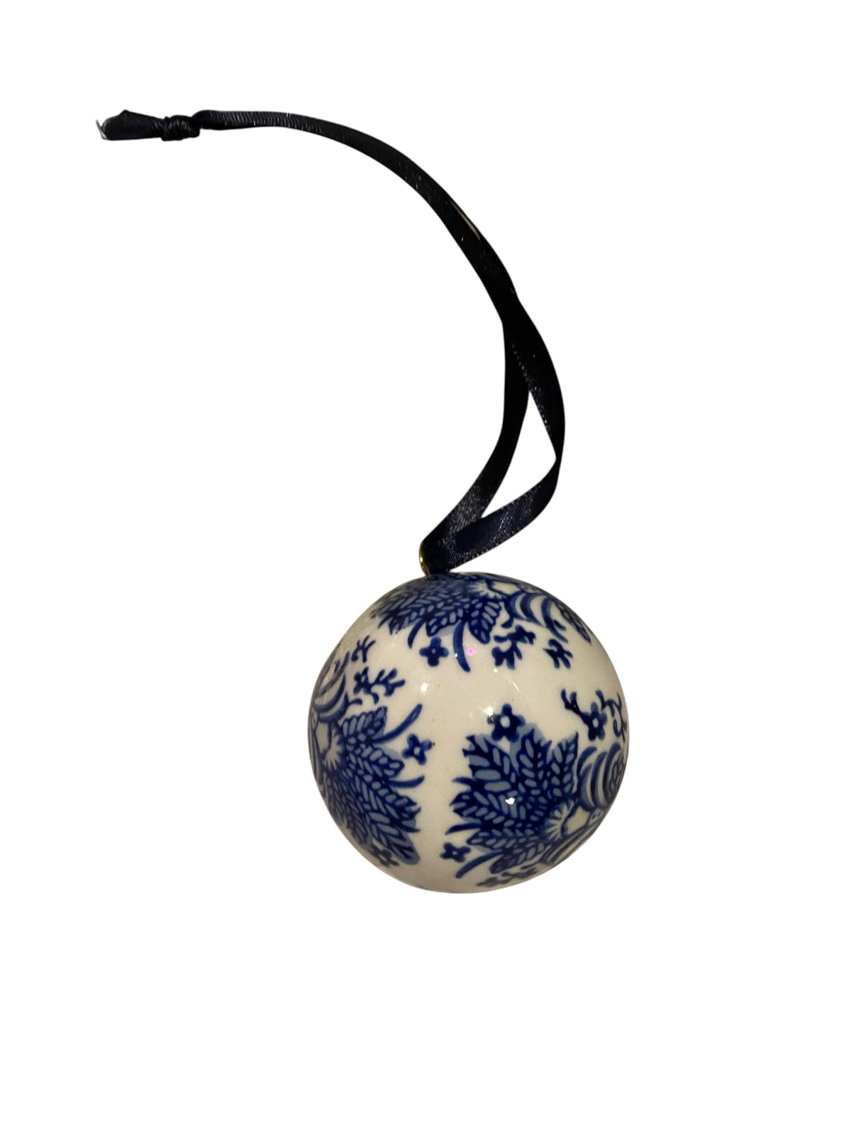 Blue and White Bouquet of Flowers Christmas Decoration