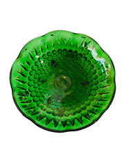 Emerald Green Glass Catchall
