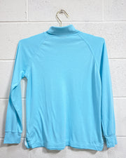 Vintage Turquoise Turtleneck