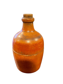 Primitive Wood Jug Bank