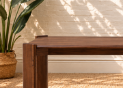 Darius Dining Table in Natural Brown Wood