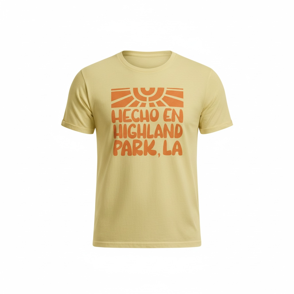 Hecho en Highland Park-Limited Edition Yellow Orange